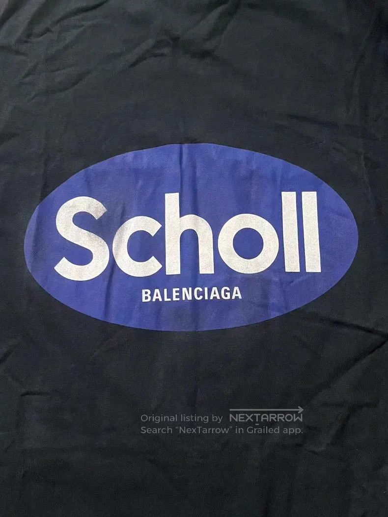 Balenciaga Balenciaga Logo Print Crewneck T-Shirt. Size US XS / EU 42 / 0 - 3 Thumbnail