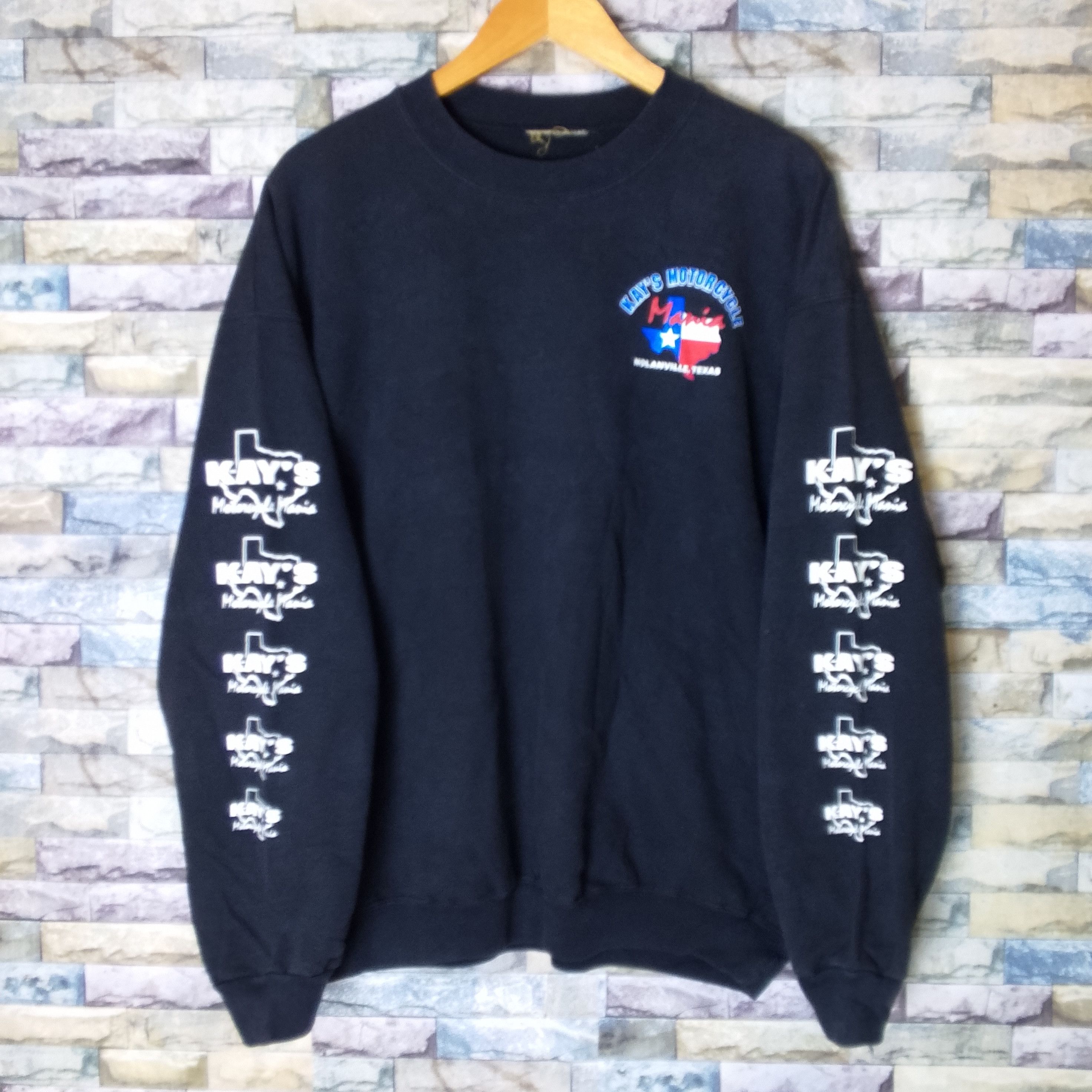Vintage Vintage Kays Motorcycle Mania Sweatshirt Size US XL / EU 56 / 4 - 3 Thumbnail