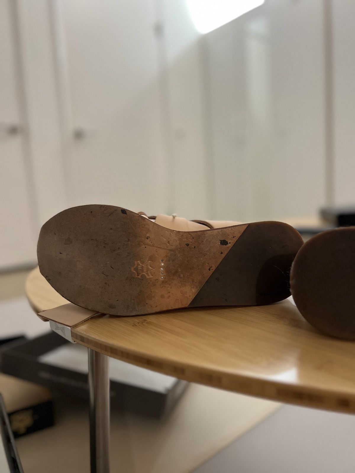 Hender Scheme hender scheme 2015 low top sneaker natural size 5 Size US 9.5 / EU 42-43 - 7 Thumbnail