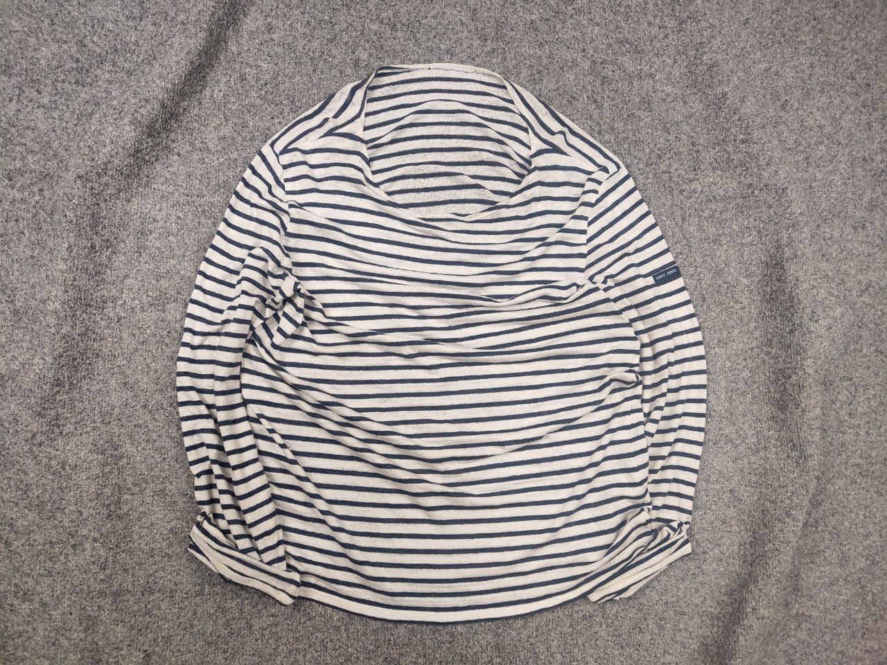 Saint James Saint James asap rocky Linen vintage long sleeve top Size US M / EU 48-50 / 2 - 1 Thumbnail