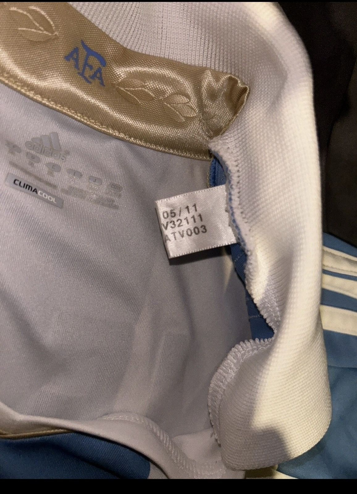 Adidas Messi Argentina Home Jersey 2011/2012 Official XL-misprint Size US XL / EU 56 / 4 - 4 Thumbnail