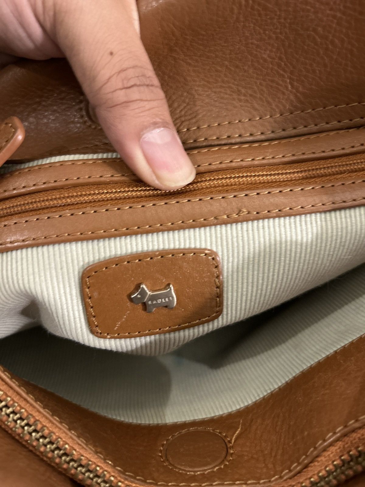Other Tan Brown, Genuine Leather, RADLEY LONDON Bag Size ONE SIZE - 6 Thumbnail