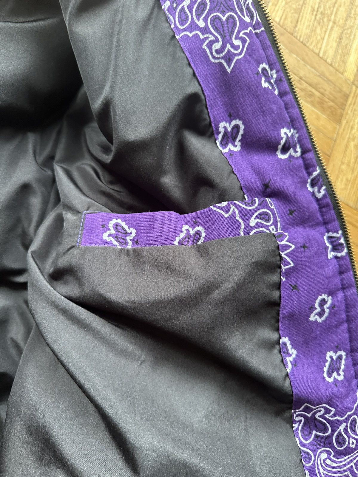 Other Lise Lab Paisley Down Jacket “Purple Flame” 1/20 Size US L / EU 52-54 / 3 - 5 Thumbnail