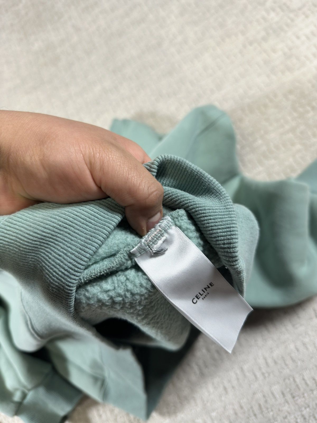 Celine Celine Paris Spellout Crewneck Size L / US 10 / IT 46 - 8 Thumbnail