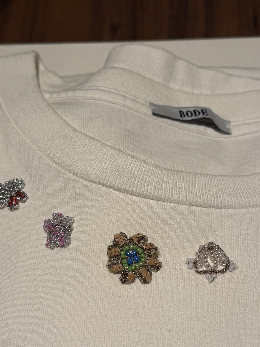 Bode Beaded Necklace T-Shirt Size US L / EU 52-54 / 3 - 4 Thumbnail
