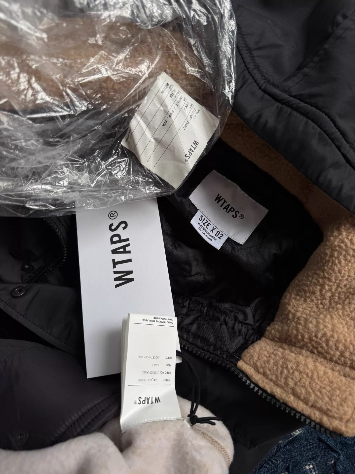 Wtaps WTAPS 21AW EAVES JACKET POPP Fleece Beige M Size US M / EU 48-50 / 2 - 9 Thumbnail