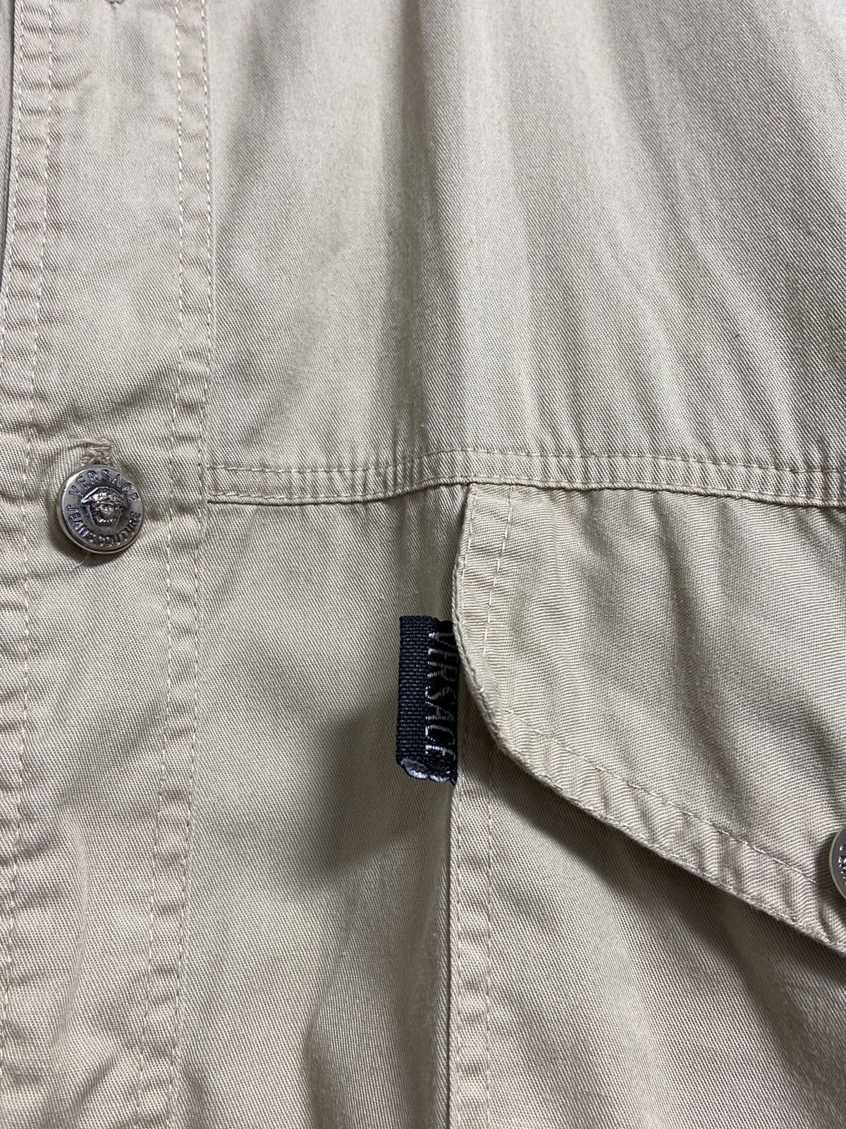 Versace Jeans Couture Versace Jeans Couture Button Up Shirt Size US XL / EU 56 / 4 - 6 Thumbnail