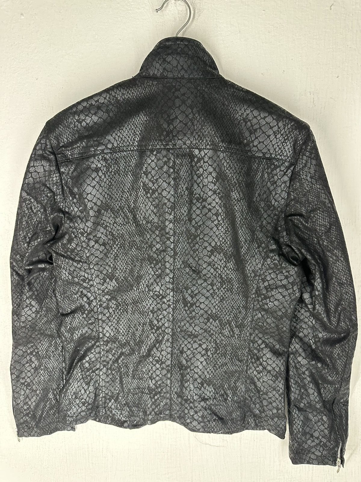 Tornado Mart Tornado Mart Refined Real Clothes Snake Skin Reptile Jacket Size US M / EU 48-50 / 2 - 9 Thumbnail