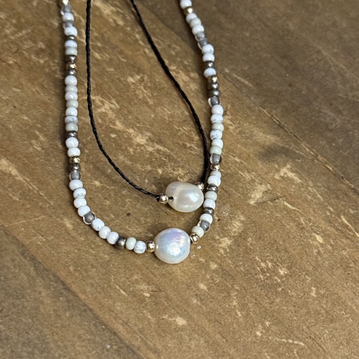 Other Frenzy layered freshwater pearl bead necklace Size ONE SIZE - 3 Thumbnail