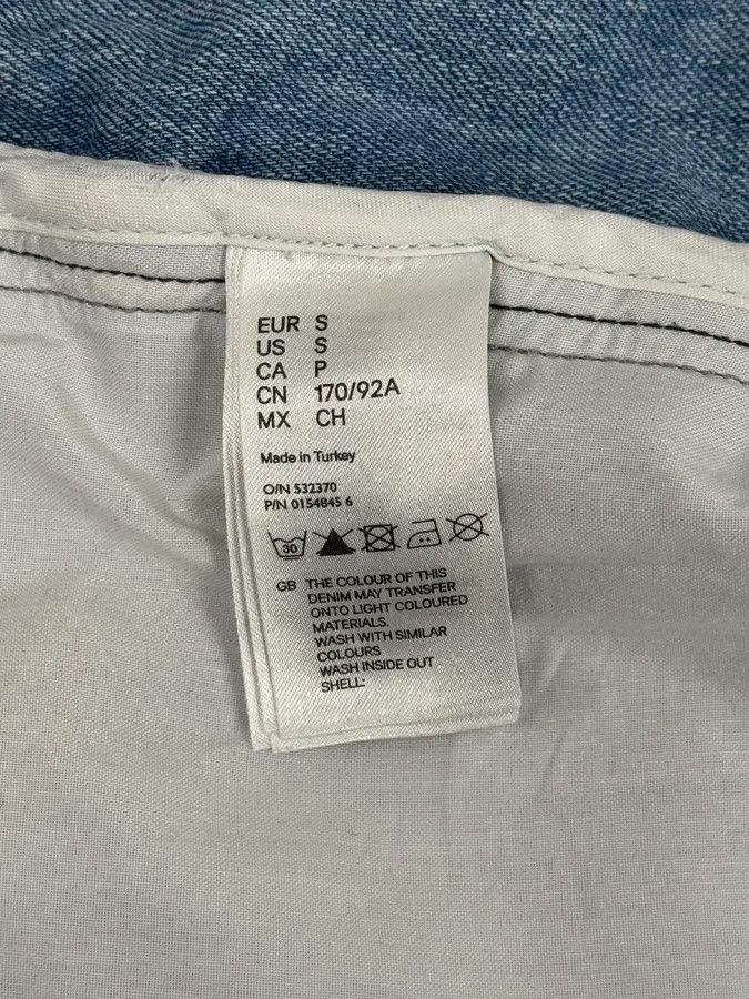 Maison Margiela 2012 Maison Margiela H&M Blue Distressed Denim Jacket Size US S / EU 44-46 / 1 - 12 Thumbnail