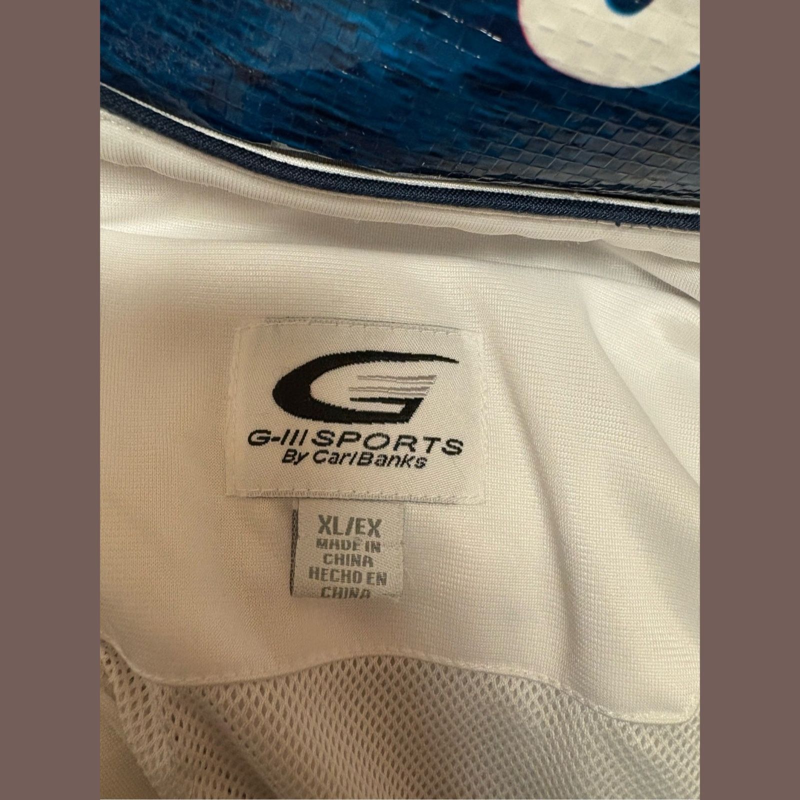 Vintage VTG G-III Sports White Golden State Warriors Track Jacket XL Size US XL / EU 56 / 4 - 5 Thumbnail