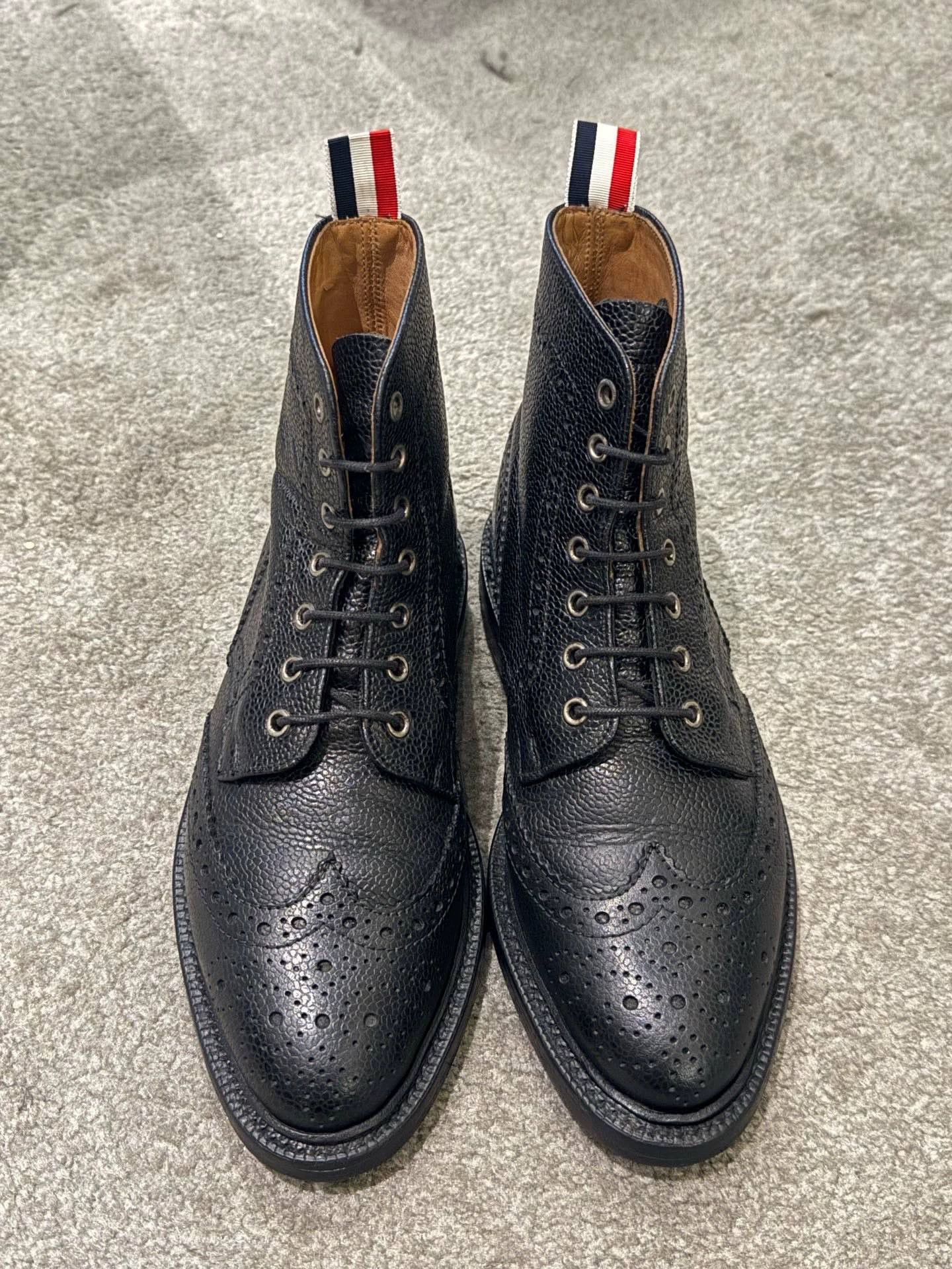 Thom Browne Thom Browne Classic High Top Brogue Boot Size US 7.5 / EU 40-41 - 1 Thumbnail