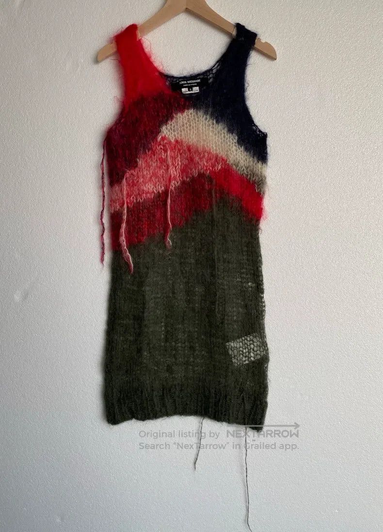 Junya Watanabe Junya Watanabe Ripped punk tattered knit sweater vest Size S / US 4 / IT 40 - 1 Thumbnail