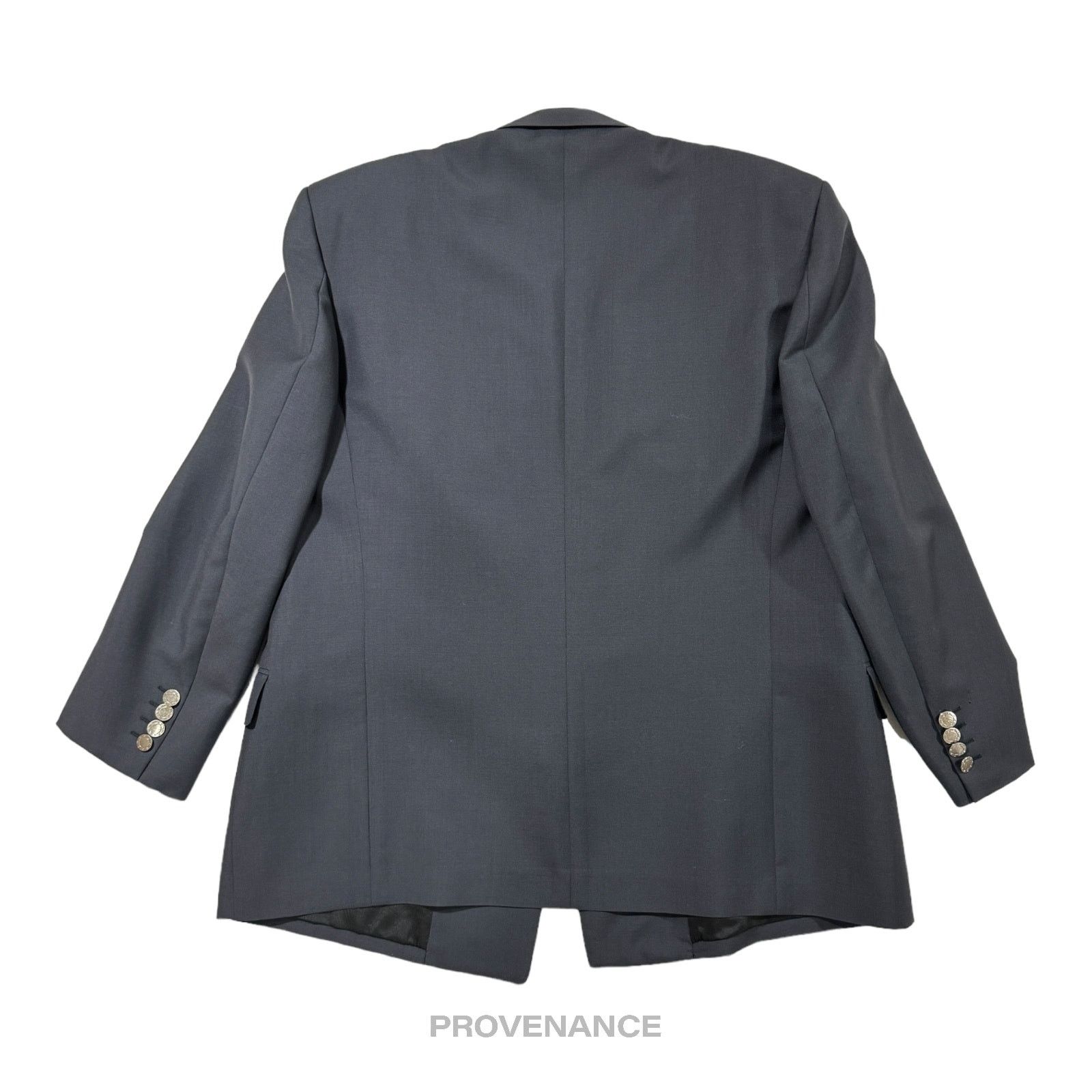 Givenchy 🔴 Givenchy Double Breasted Peak Lapel Jacket - Navy 38 Size US M / EU 48-50 / 2 - 4 Thumbnail