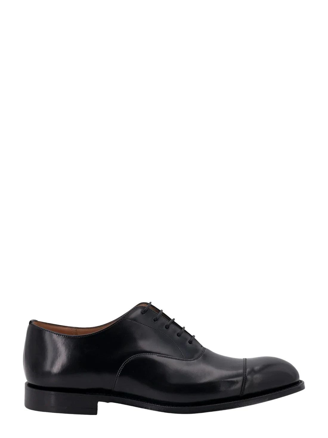 Church's Consul Black Leather Derby Shoes New
