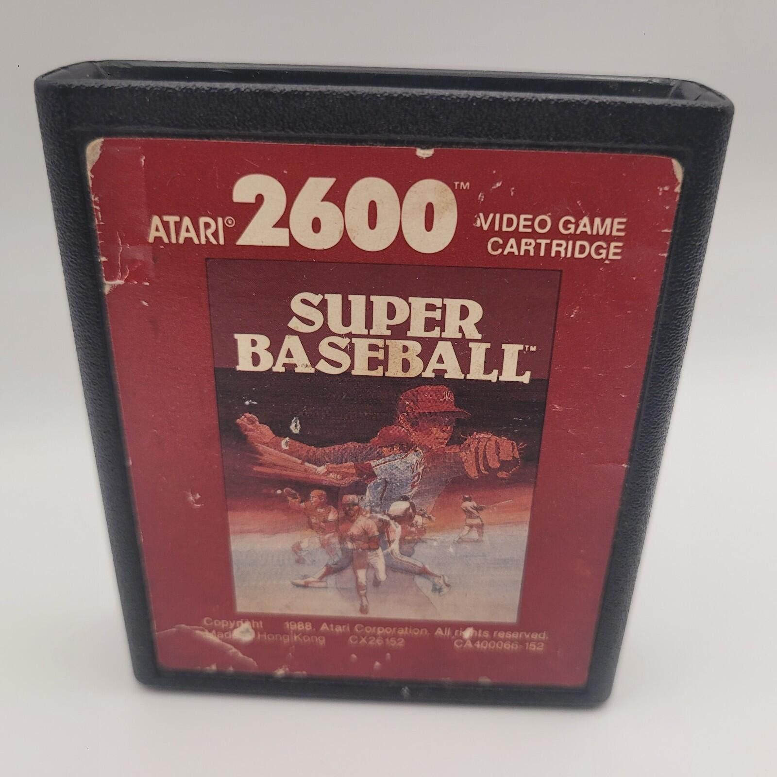 Other Super Baseball Atari 2600 Game Cartridge Only Size ONE SIZE - 9 Thumbnail