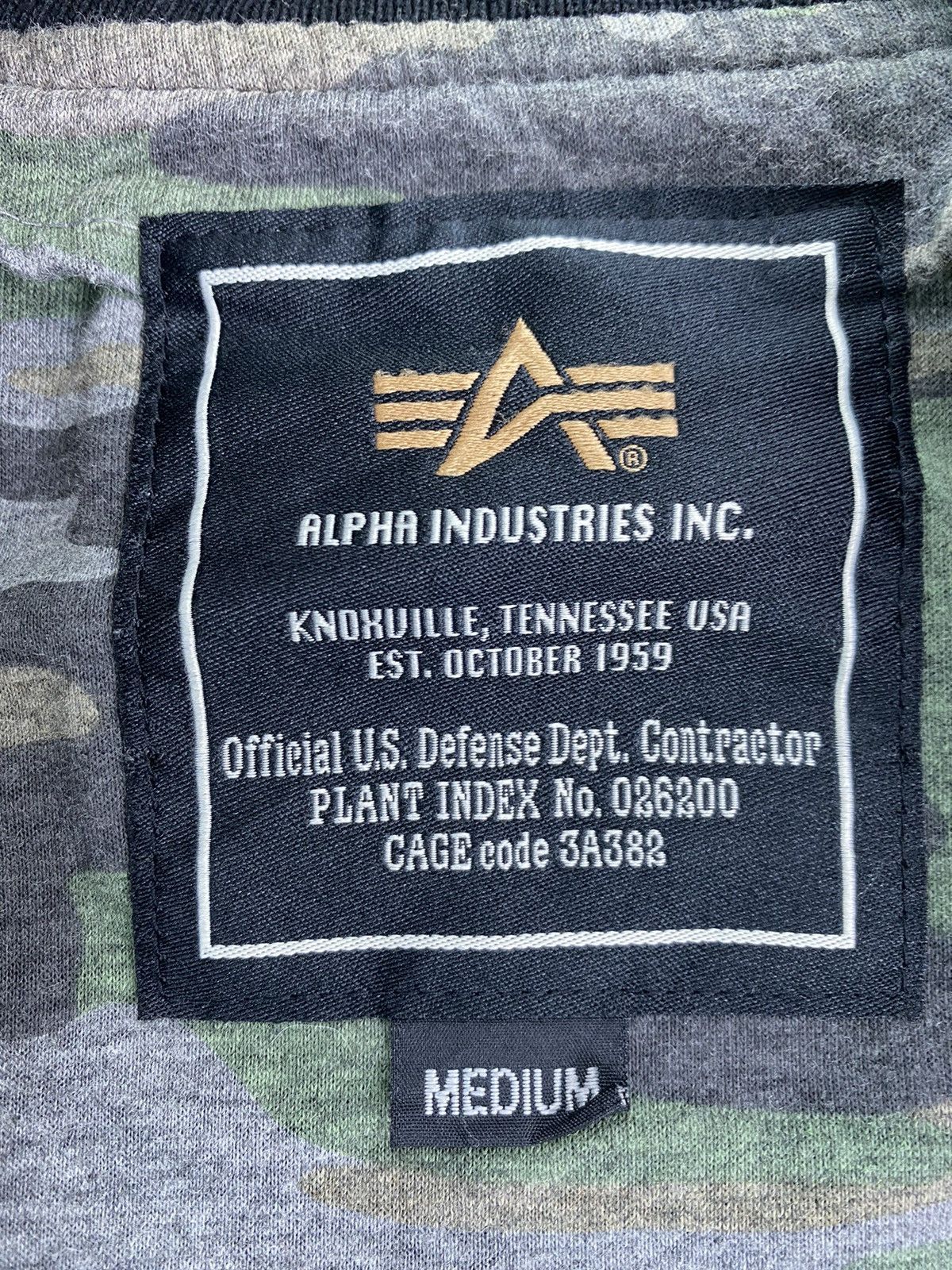 Alpha Industries Alpha industri Size US M / EU 48-50 / 2 - 5 Thumbnail