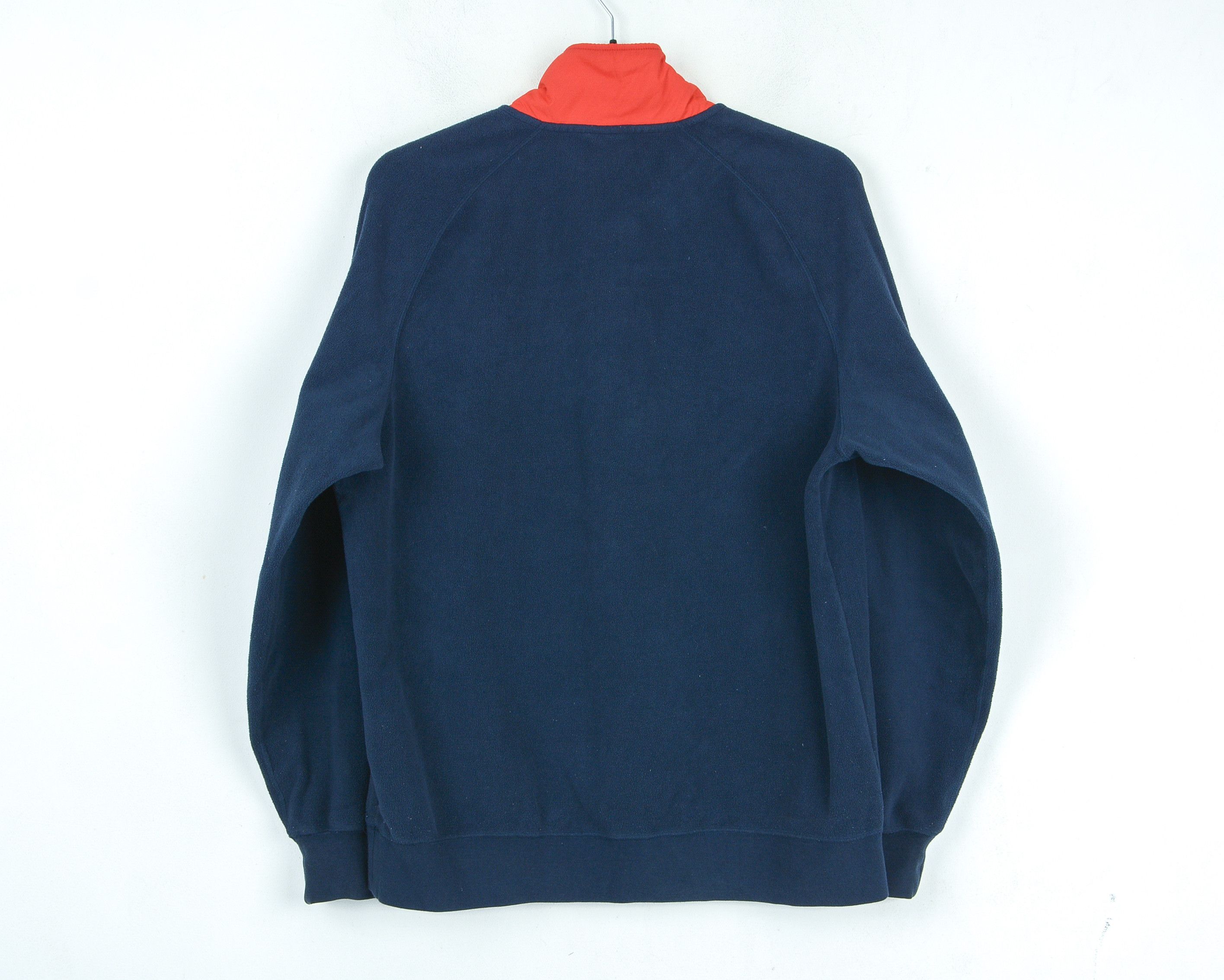 Nike Half Zip Borg Sweat In Navy L Fleece Jumper Pullover Size US L / EU 52-54 / 3 - 6 Thumbnail
