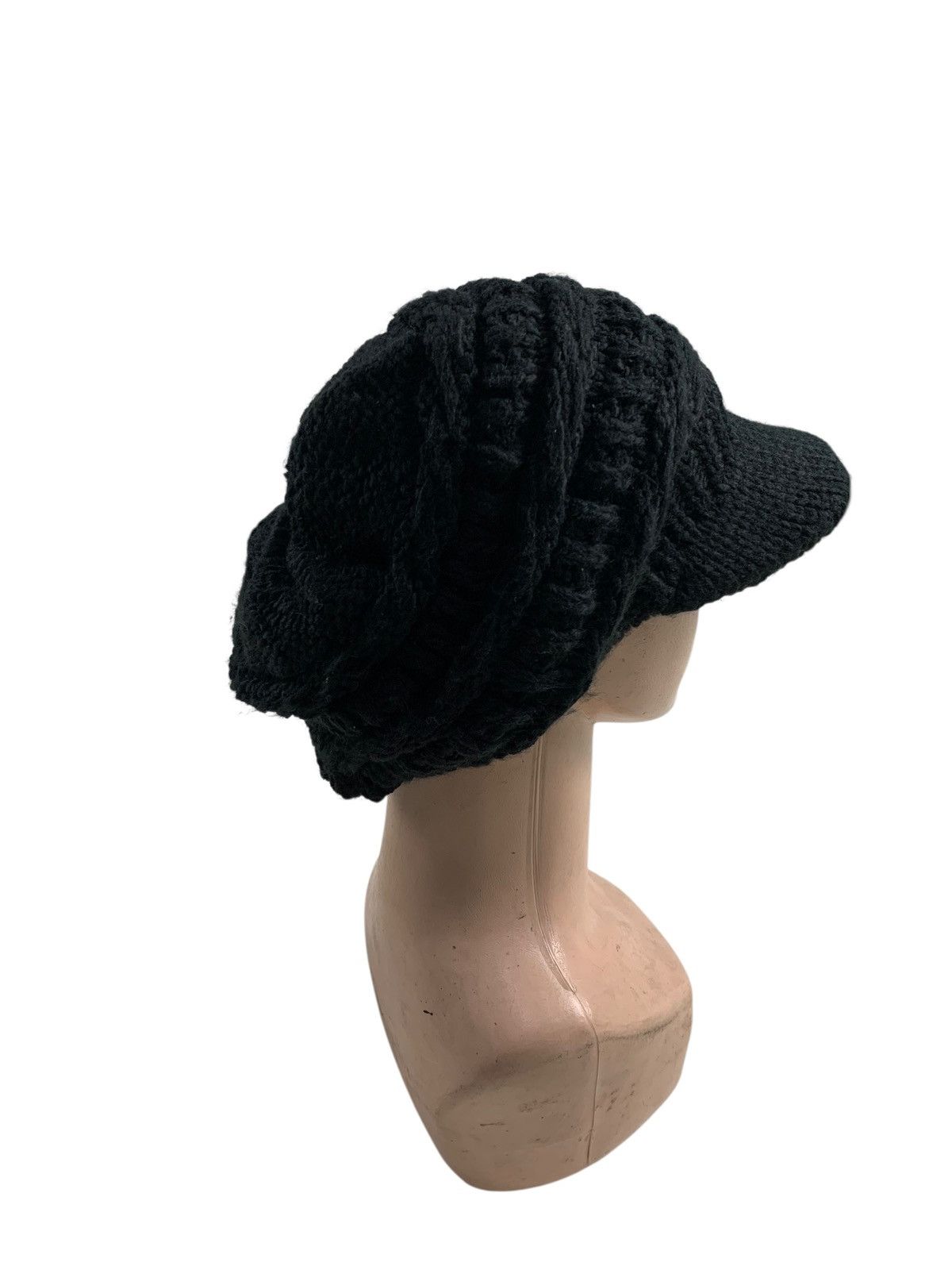 Kapital Crochet knitted big beanie hats Size ONE SIZE - 5 Thumbnail