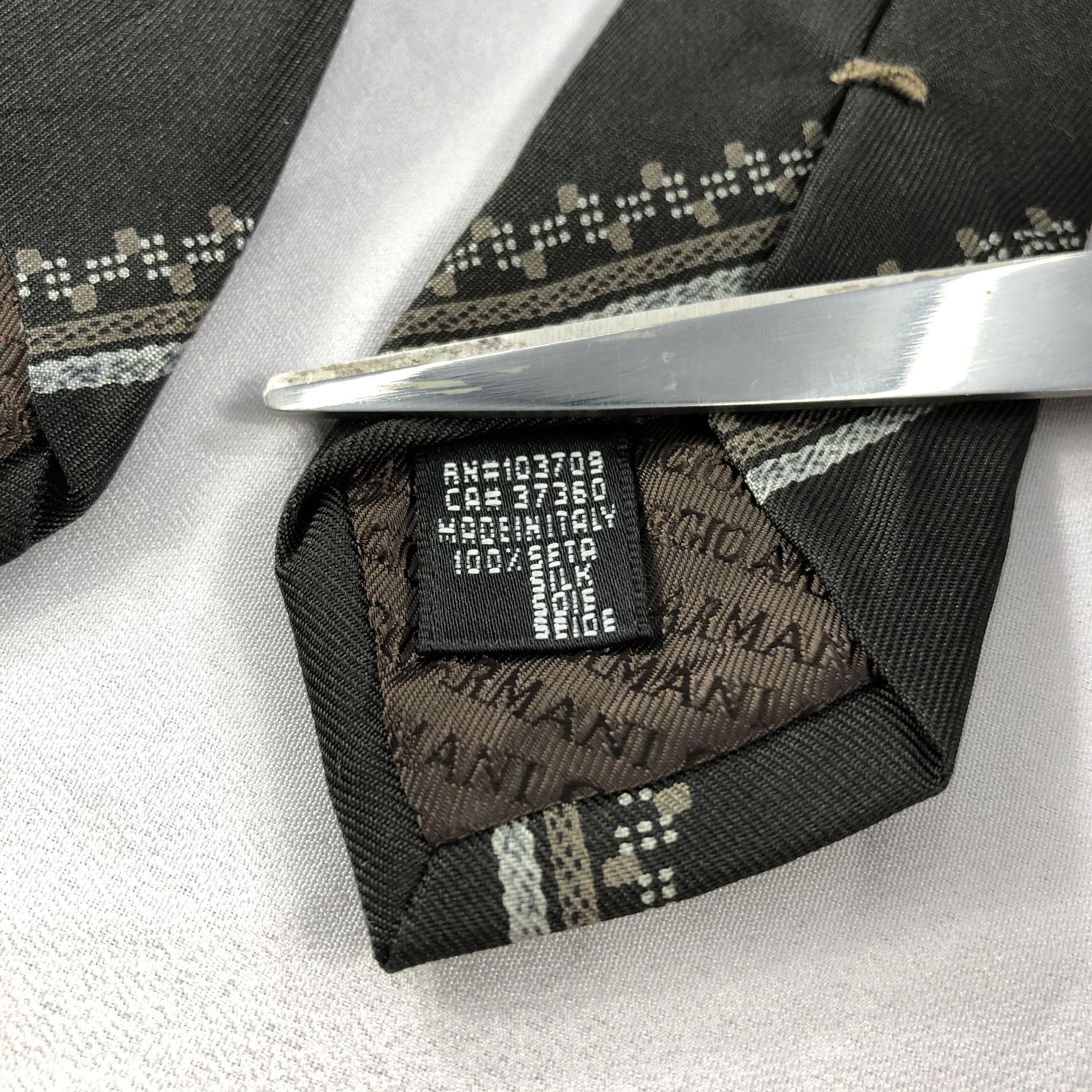 Giorgio Armani × Vintage Giorgio Armani Silk Neck Ties T104 Size ONE SIZE - 6 Thumbnail