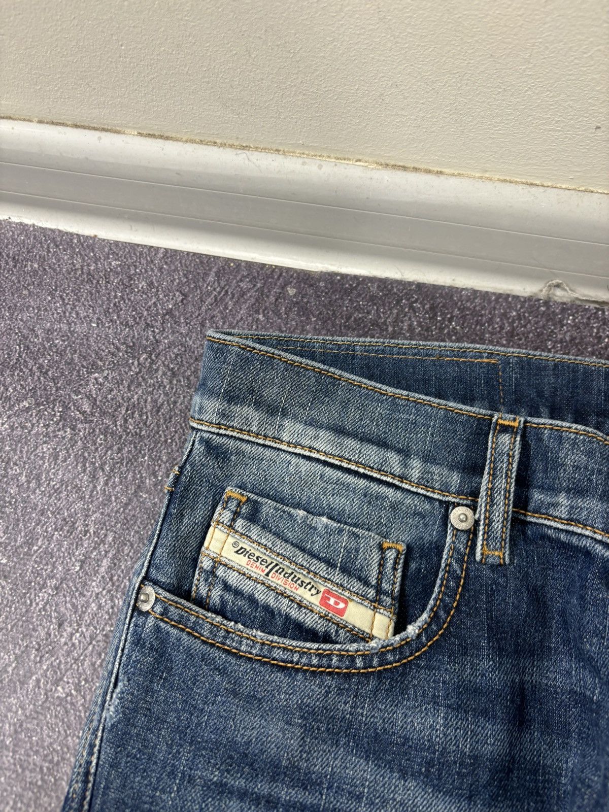 Diesel Diesel D-Strukt Slim Stretch NWT Avant Garde Denim Jeans Size US 29 - 6 Thumbnail