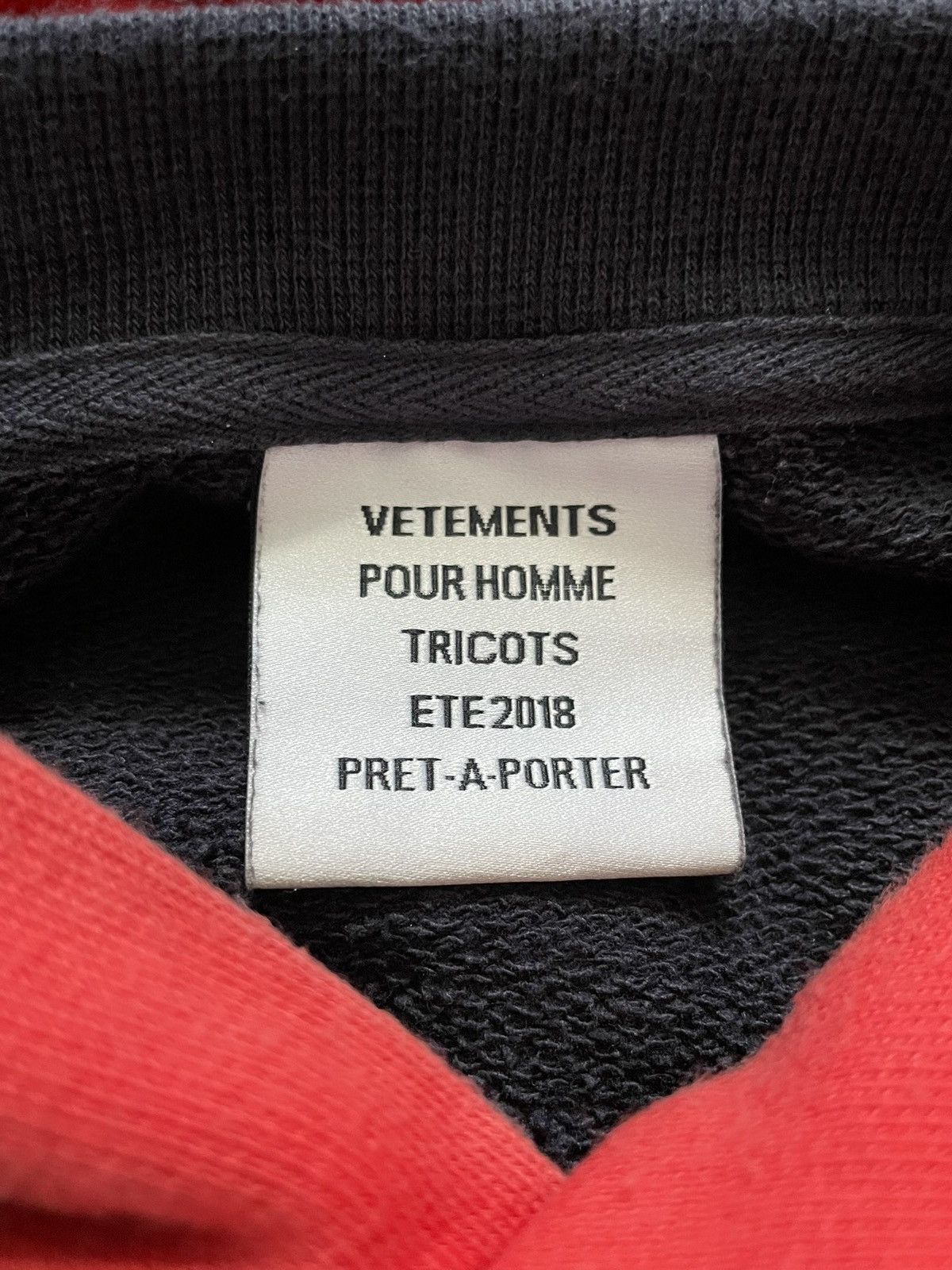 Vetements SS18 Vetements UFO Reversible Logo Hoodie Size US S / EU 44-46 / 1 - 8 Thumbnail