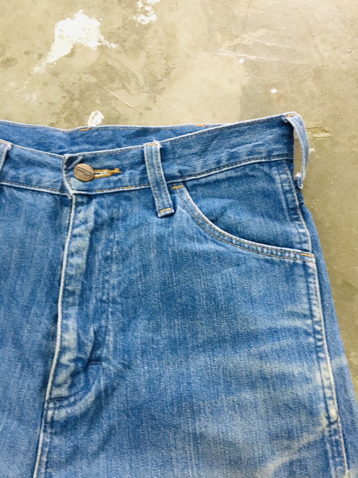 Japanese Brand × Wrangler Wrangler Flare Jeans (15) Size US 28 / EU 44 - 13 Thumbnail