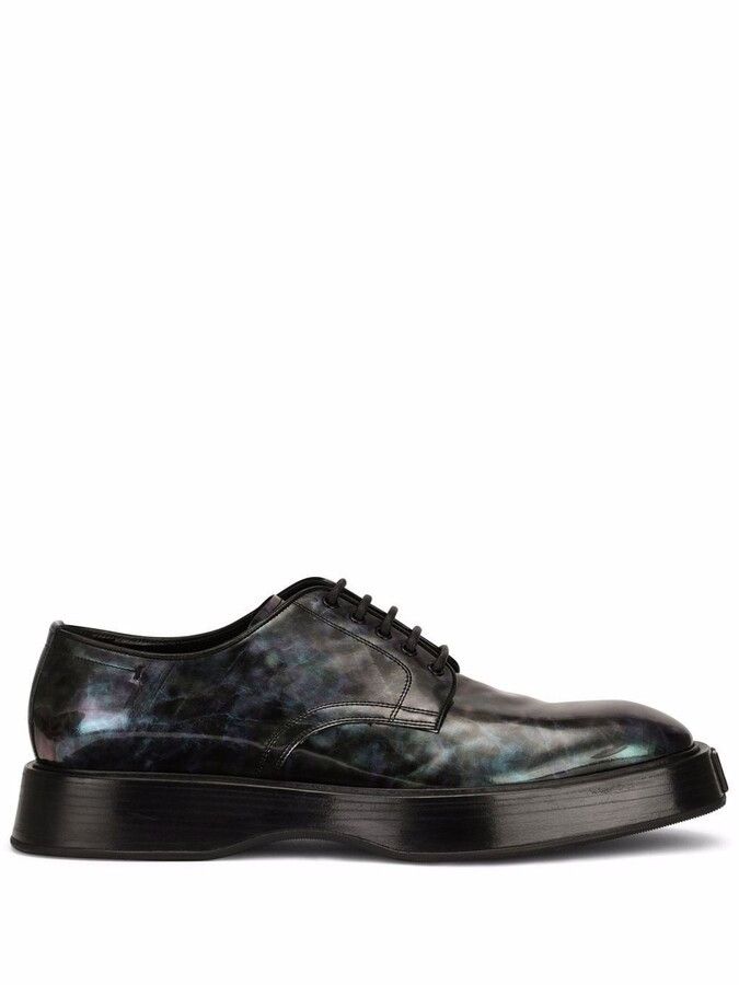 Dolce & Gabbana o1y0125 Logo Laced Shoes in Multicolor Size US 7 / EU 40 - 1 Thumbnail