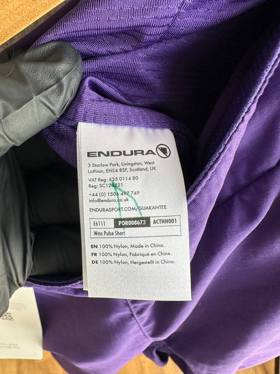 Other NWT Endura Bike Pulse Short Purple Cycling Shorts Nylon Size 32" / US 10 / IT 46 - 13 Thumbnail