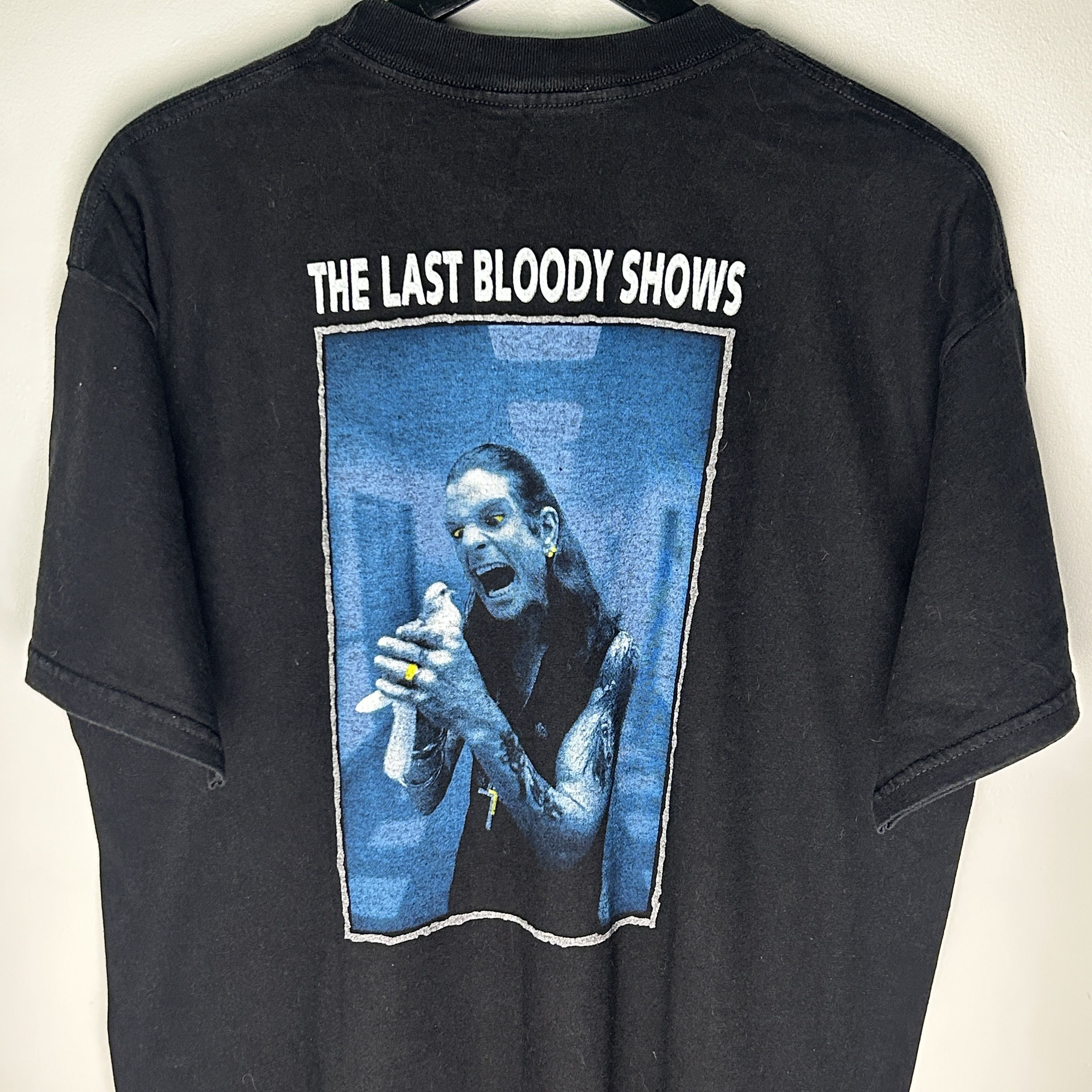 Band Tees Vintage Ozzy Osbourne The Last Bloody Shows 1991 T-shirt Size US XL / EU 56 / 4 - 4 Thumbnail