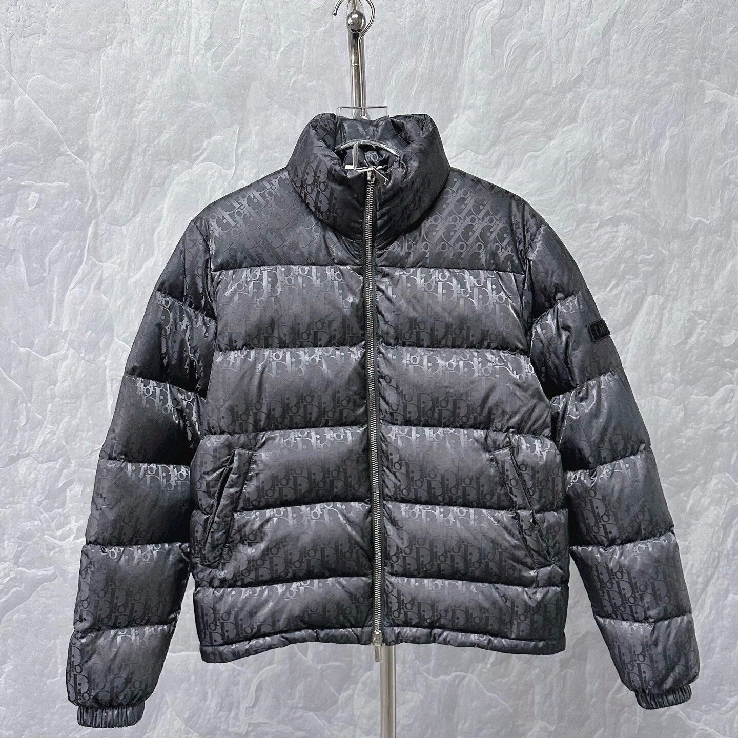 Dior Dior Stand Collar Logo Print Down Jacket Size US S / EU 44-46 / 1 - 1 Thumbnail