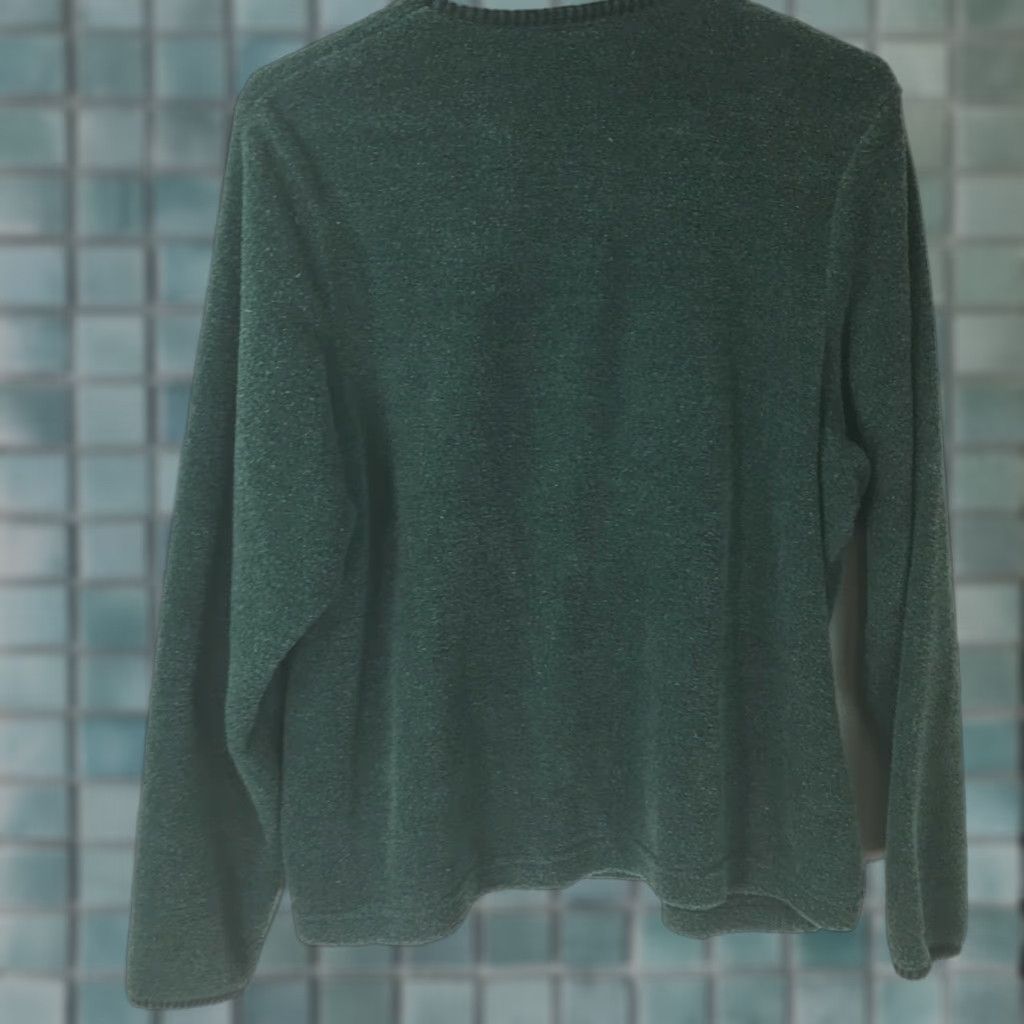 Vintage VINTAGE Artisans Mens Leinenkugels Brewery Green Pullover Sweater Large Mens Size US L / EU 52-54 / 3 - 1 Thumbnail