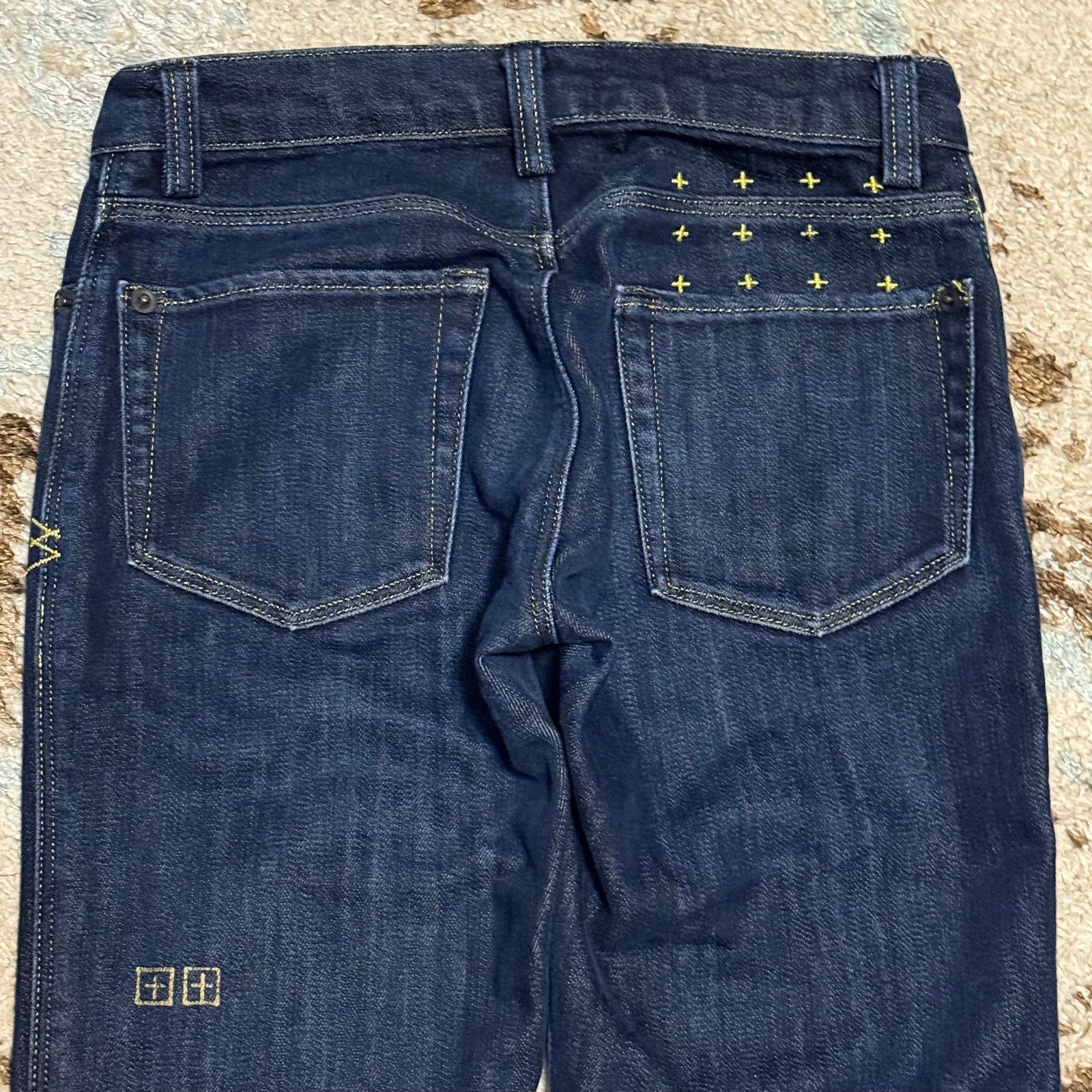Ksubi Ksubi Womens Jeans Super Skinny Zip After Dark Size 24x32 Size 24" / US 00 / IT 34 - 3 Thumbnail