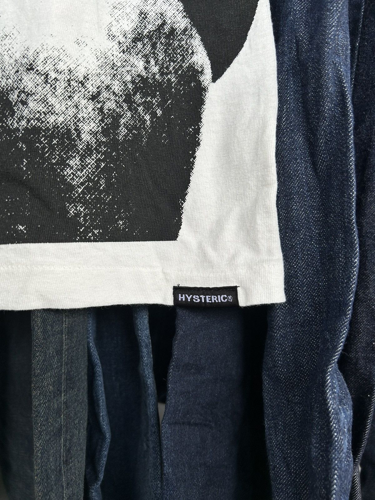 Hysteric Glamour × Japanese Brand × Vintage Vintage Hysteric Glamour over print Crazy design☠️☠️ Size US XS / EU 42 / 0 - 4 Thumbnail