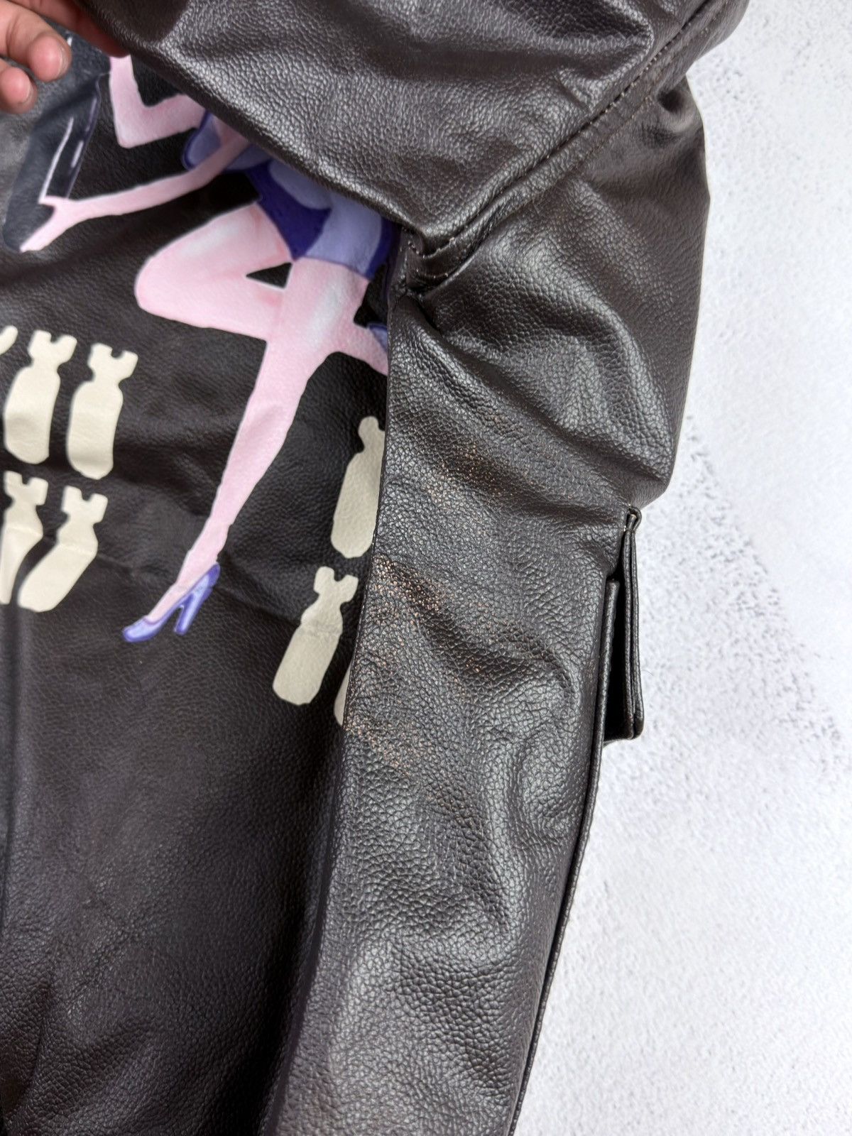 Vintage Chris Redfield Resident Evil Jacket A2 Flight Brown Bomber Size US XXL / EU 58 / 5 - 13 Thumbnail