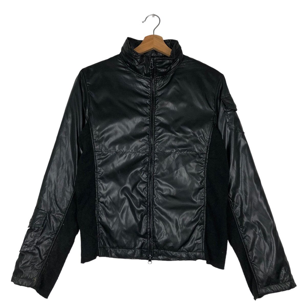 Hysteric Glamour 🔥Rich Black Biker Jacket Bondage Parachute 291295 Japan Size US M / EU 48-50 / 2 - 1 Thumbnail