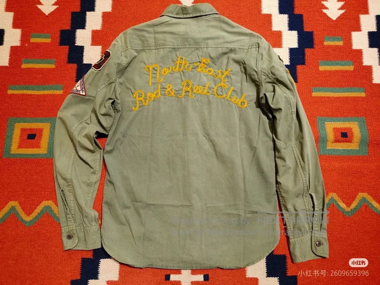 RRL Ralph Lauren Ralph Lauren Fishing Club Shirt. Size US S / EU 44-46 / 1 - 3 Thumbnail