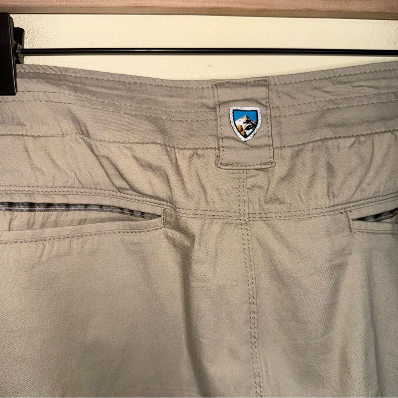 Kuhl KÜHL Khaki outdoor lightweight hiking gorpcore Pants 42x30 Size US 42 / EU 58 - 7 Thumbnail