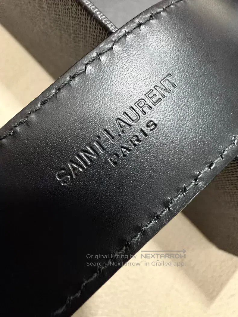 Saint Laurent Paris Saint Laurent Paris size 85 Double-layered Western Carved B Size ONE SIZE - 3 Thumbnail