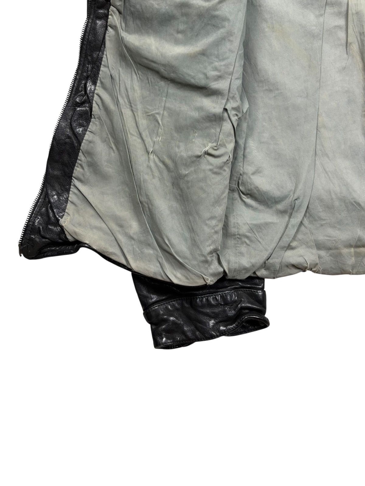 BUFFALO BOBS 2000s Faktor - Riri Zips Vkei Style Rider Leather Jacket Size US M / EU 48-50 / 2 - 9 Thumbnail