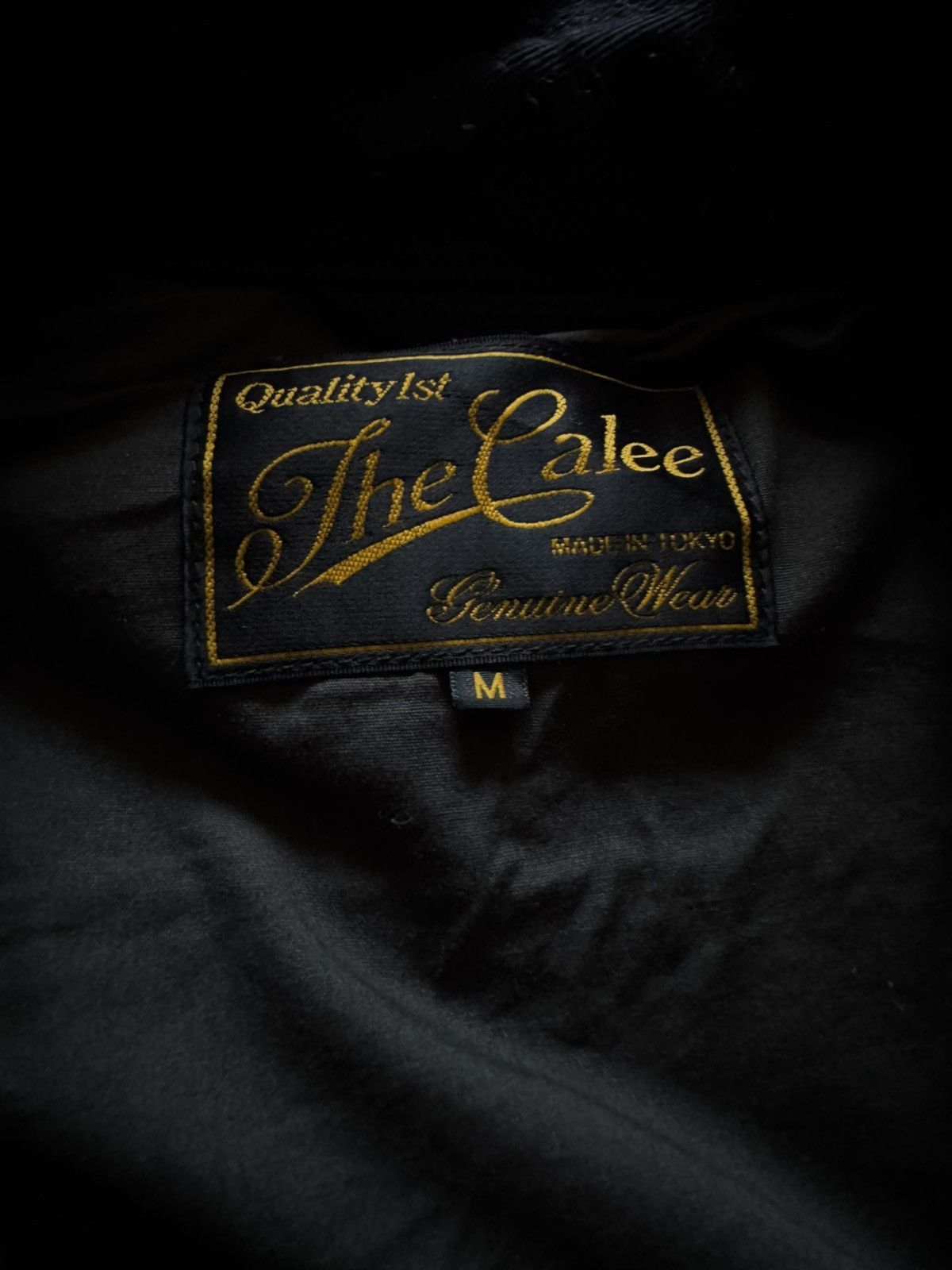 Japanese Brand The Calee Tokyo Auto Service Black Work Jacket Size US M / EU 48-50 / 2 - 8 Thumbnail