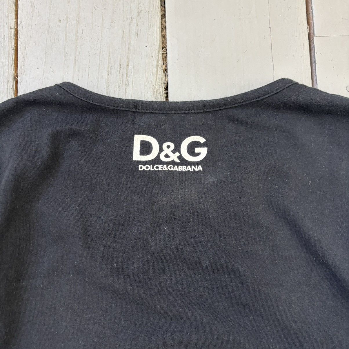 Dolce & Gabbana “I ❤️ D&G” Studded Bejewelled Top Size S / US 4 / IT 40 - 4 Thumbnail