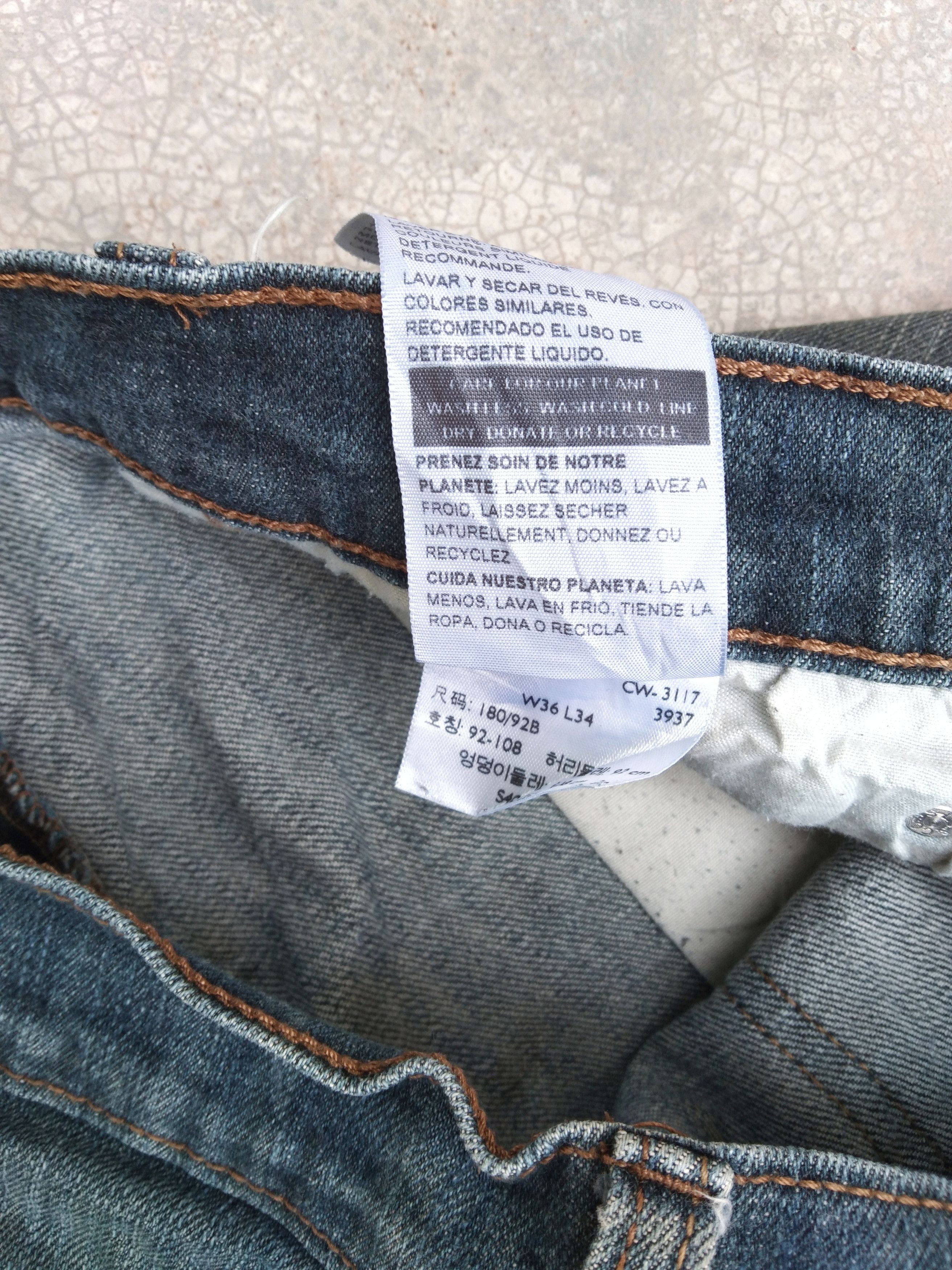 Levi's Vintage Levi's Signature Faded Distressed Jeans 36x32 Size US 36 / EU 52 - 5 Thumbnail