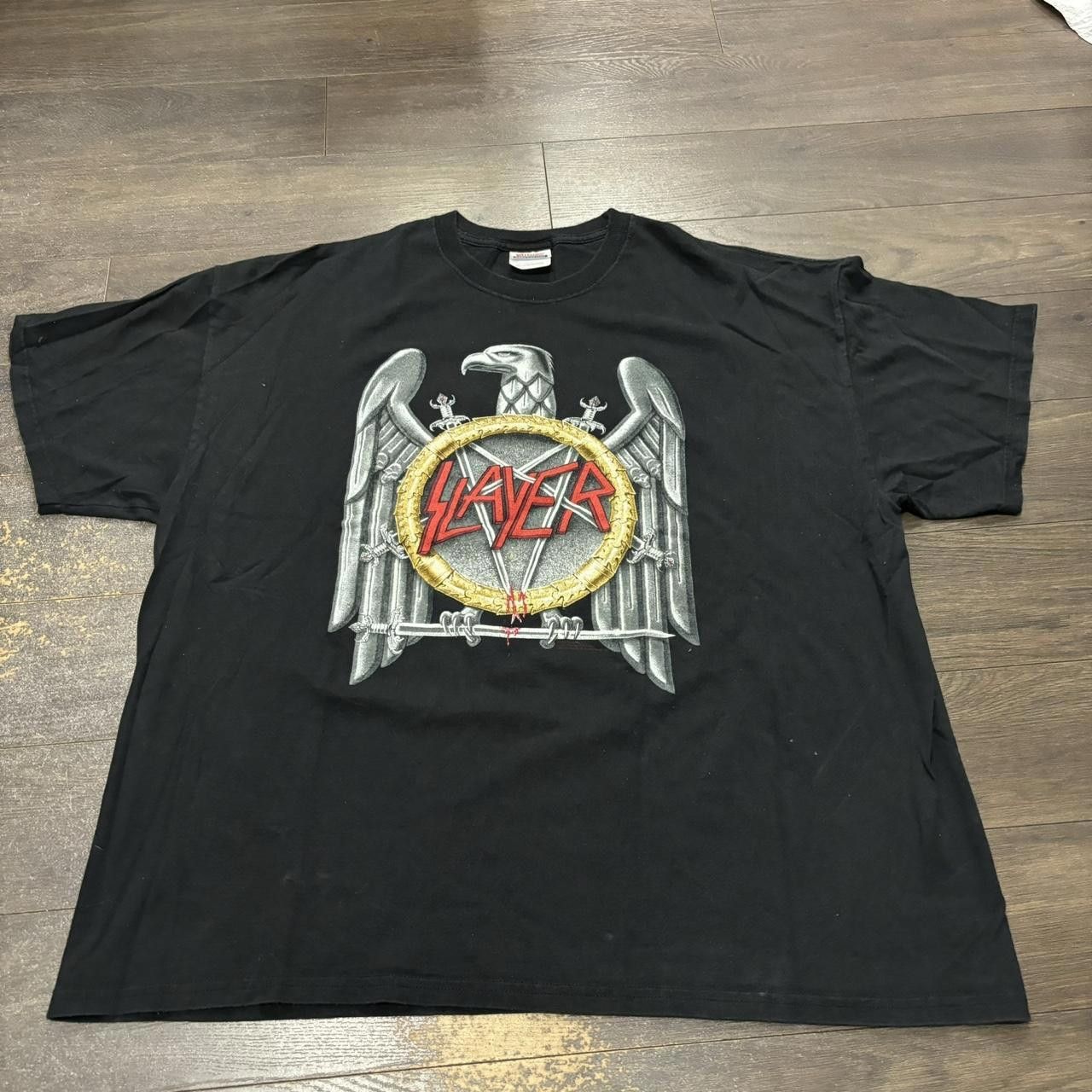 Hanes Vintage slayer t shirt 2005 XXL Size US XXL / EU 58 / 5 - 1 Thumbnail