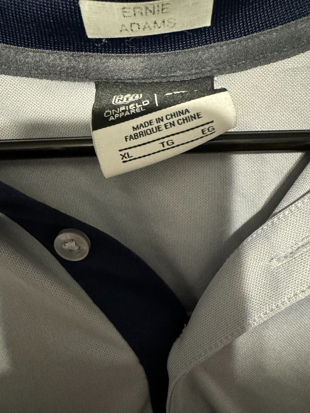 Nike New England Patriots Nike Dri-Fit S/S Men Sz XL Blue/Gray Size US XL / EU 56 / 4 - 4 Thumbnail