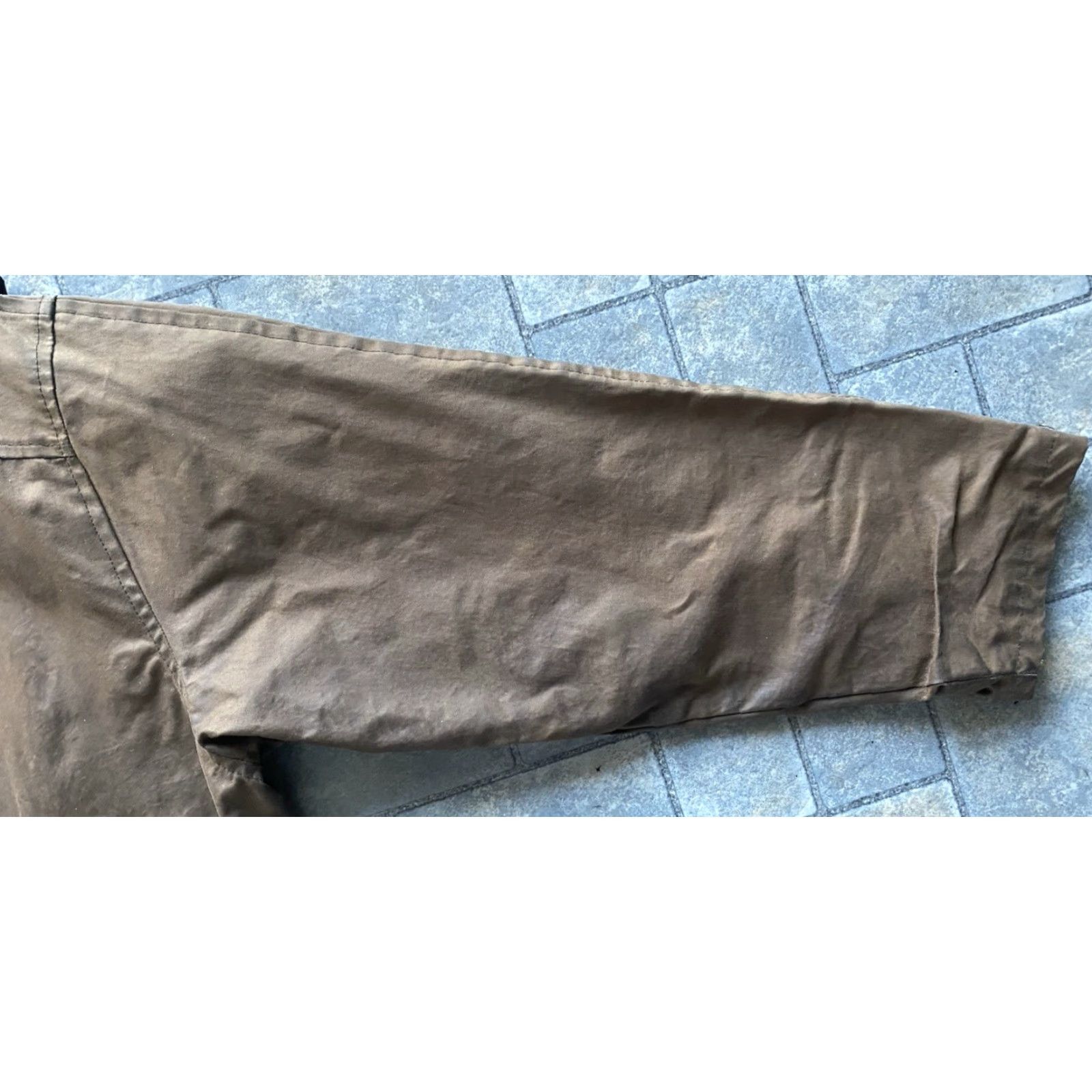 Vintage Gander Mountain Australian Stockmans Oilskins Feathertop Jacket Mens Large Brown Coat Size US L / EU 52-54 / 3 - 6 Thumbnail