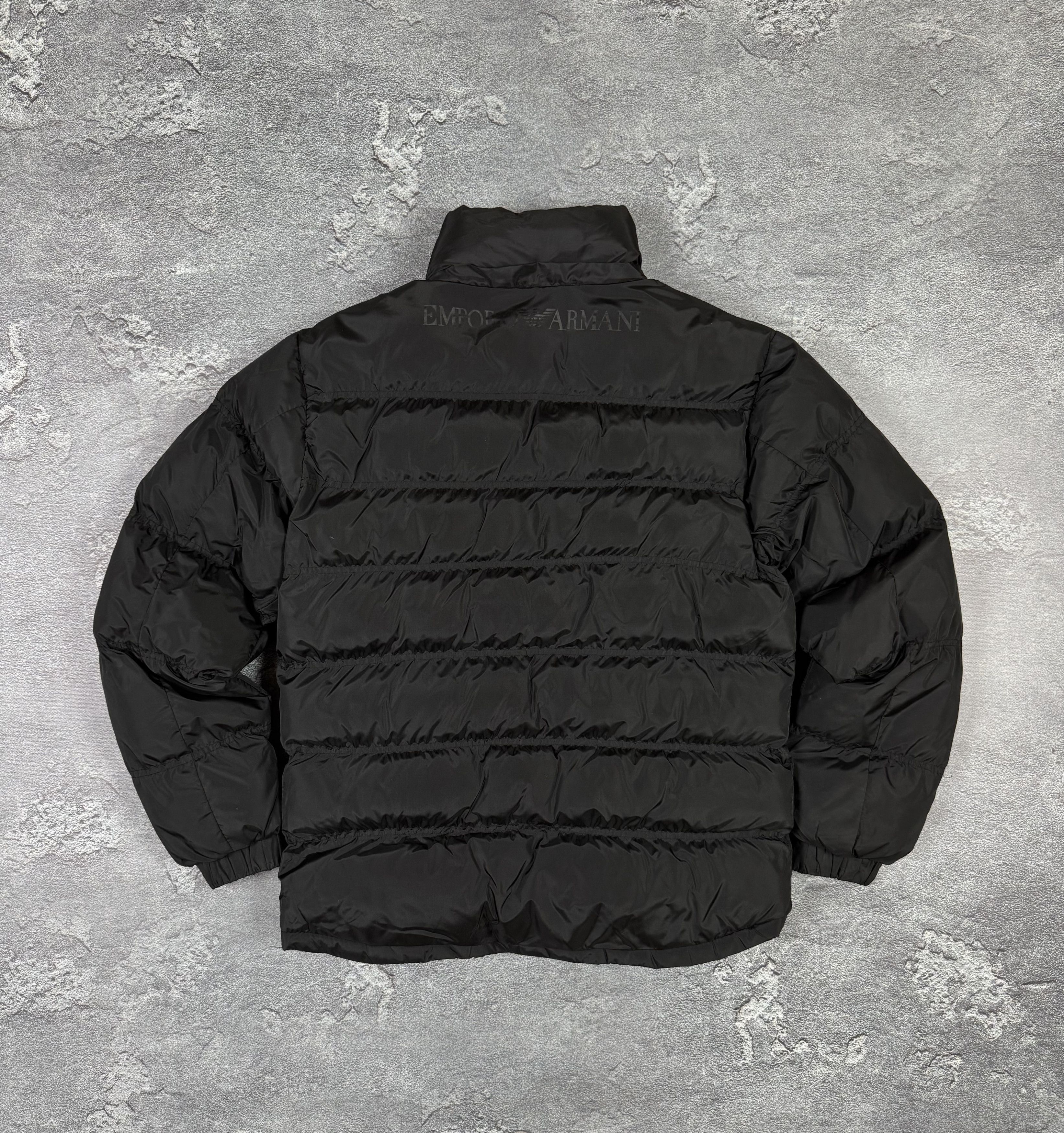 Emporio Armani Emporio Armani Nylon Cropped Bomber Jacket Size M Size US M / EU 48-50 / 2 - 4 Thumbnail