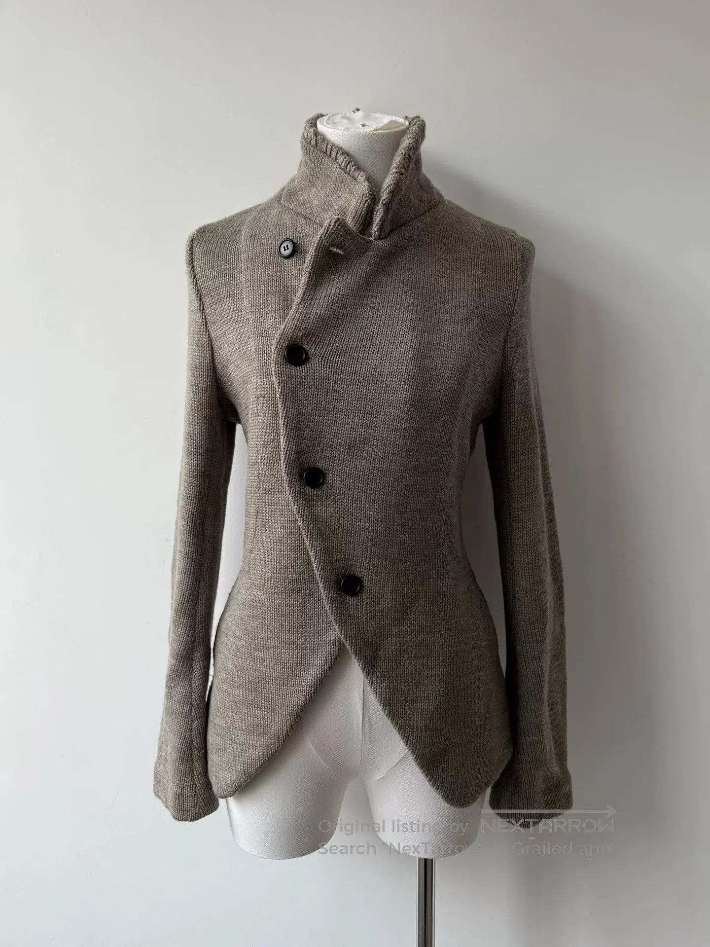 Y's yohji yamamoto wool jacket with unique design. Size US XS / EU 42 / 0 - 2 Thumbnail