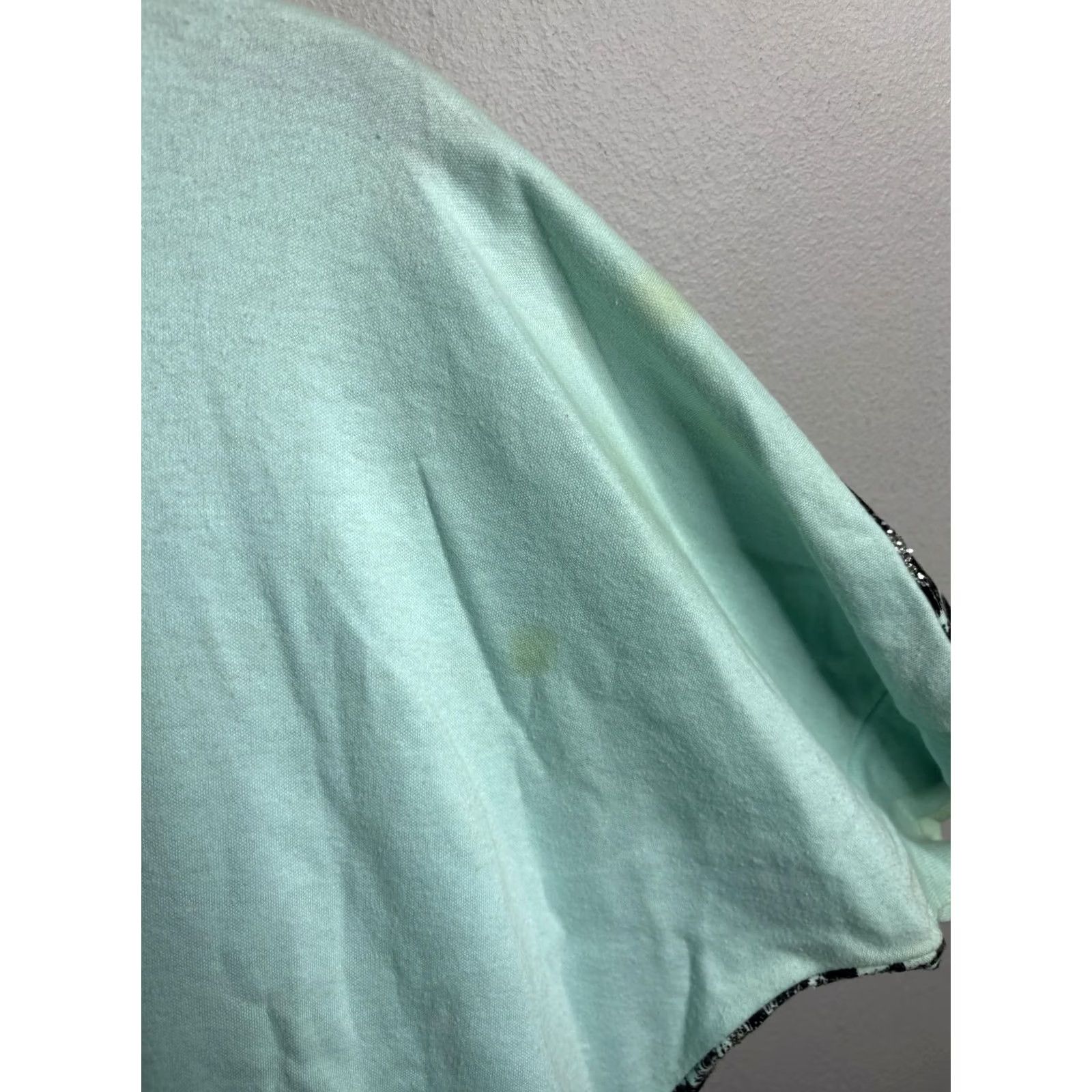 Greats VINTAGE GREAT Directions Shirt Womens Large Green Leopard Graphic Dolman 80s Size L / US 10 / IT 46 - 7 Thumbnail