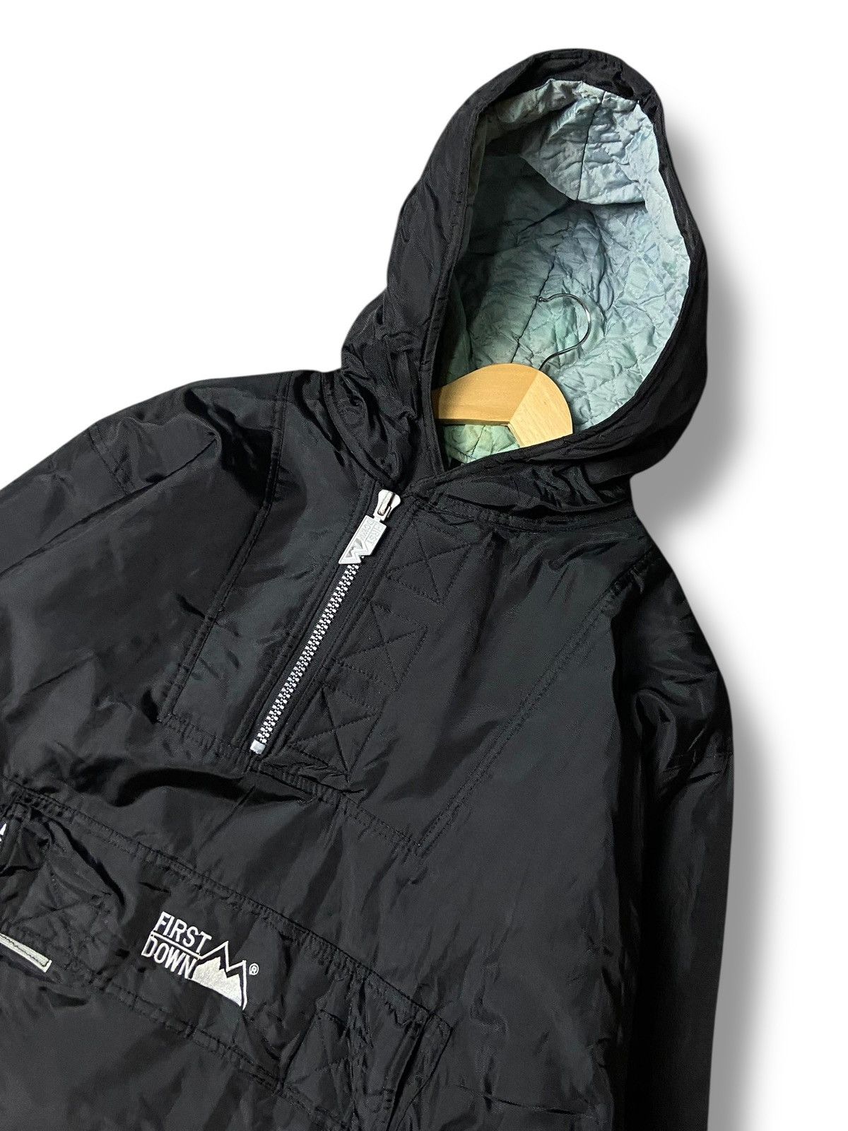 Japanese Brand First Down Techno Street Wear Hooded Jacket (149) Size US M / EU 48-50 / 2 - 3 Thumbnail